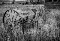 Abandoned farm equipment