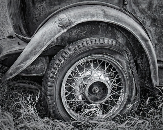 Spoked and Tire-Vintage-Billings-Shepherd MT Highway-1-26-2023