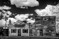Bar and wooden building in Encino-New Mexico-9-28-2022