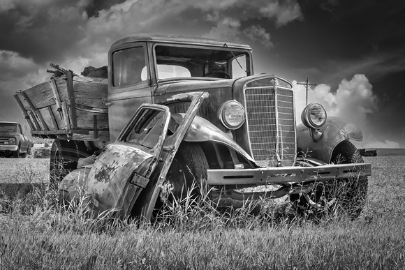 1935 International Truck-Hobson Trip-MT-08-22-2018-bw