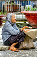 Lady Beggar-Saigon Vietnam-4-18-2011