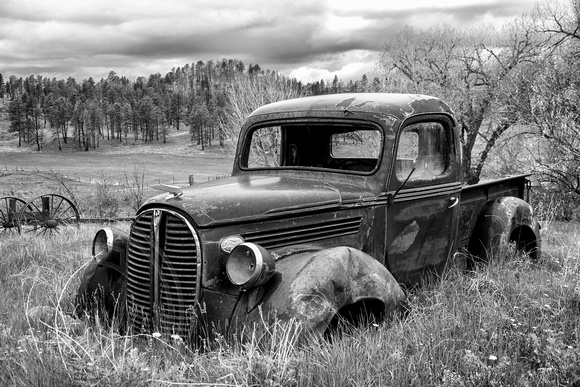 1938 Ford Pickup by Roundup MT-5-18-2014-bw