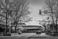 Boeing Planes on Railcars-Billings MT-3-13-2021-bw