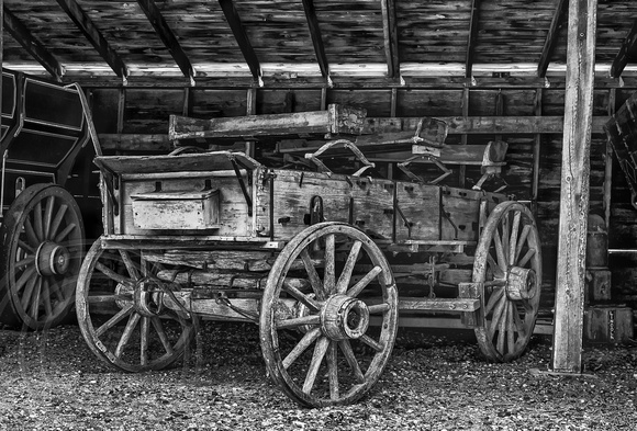 Old Wagon with 3 seats