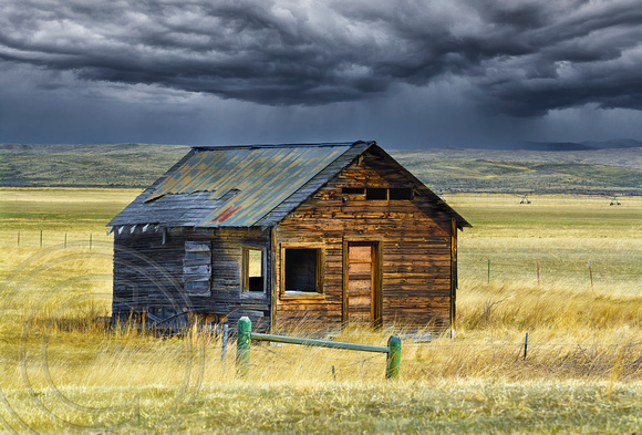 Prairie House and Storm