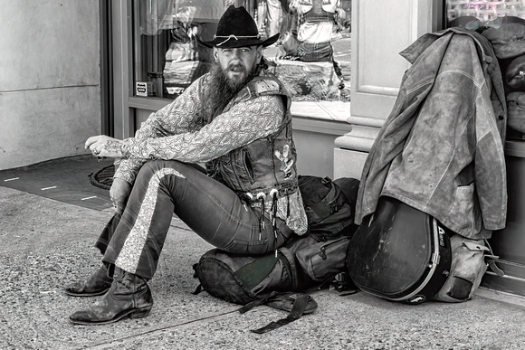 Traveling Cowboy Musician