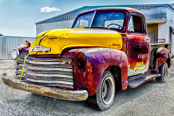 Vintage Chevy Pickup-