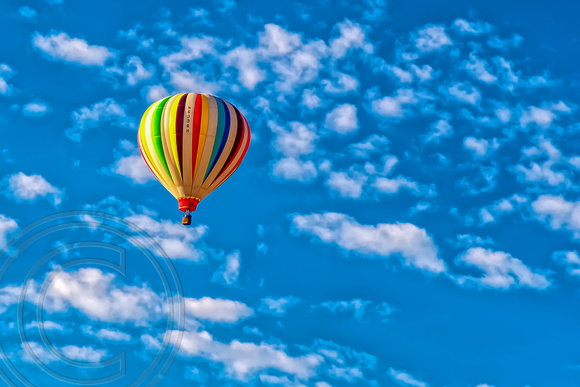 Balloon in flight Billings