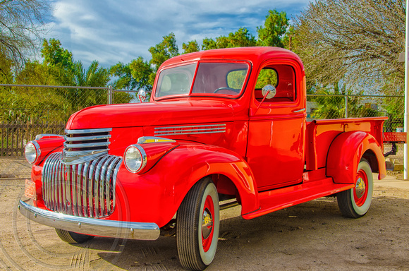 1945 Red Chevy PU