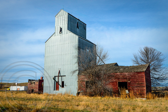 Abandoned Grain Elevator- Winnett Montana-11-15-2023
