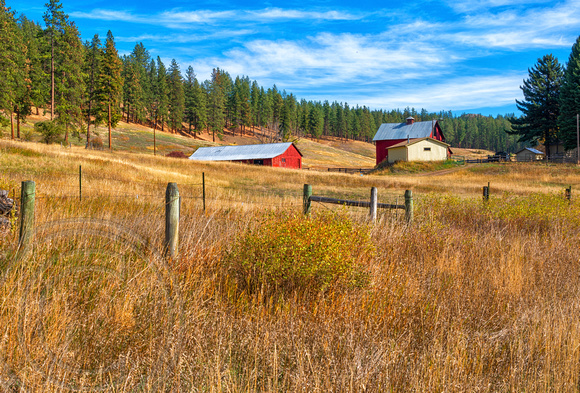Farm House and Barn Montana