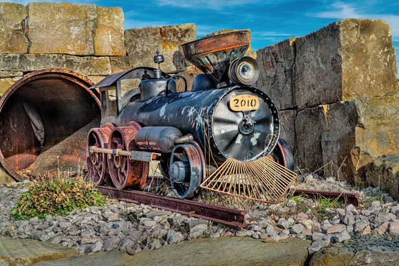 Steam Engine Model-Roberts Montana Area-11-12-2023