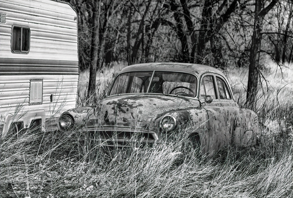 52 Chevy abandoned