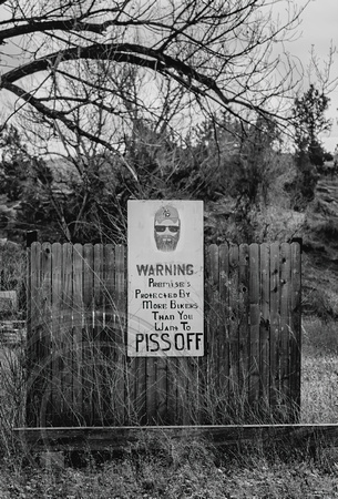 Trespassing Sign Roundup MT