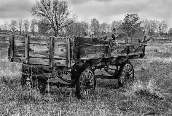 Wooden Farm Wagon