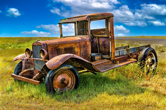 Old Vintage Pickup-Montana Landscape-8-22-2018 (1 of 1)