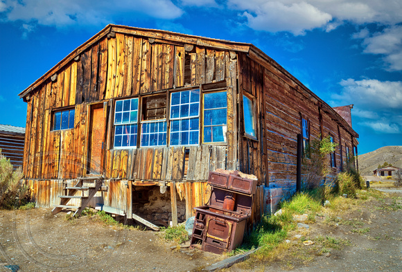 Back of Bannack Store Building