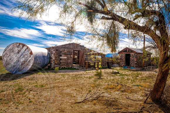 Abandoned Homestead-Sonoran Desert-2-26-2014