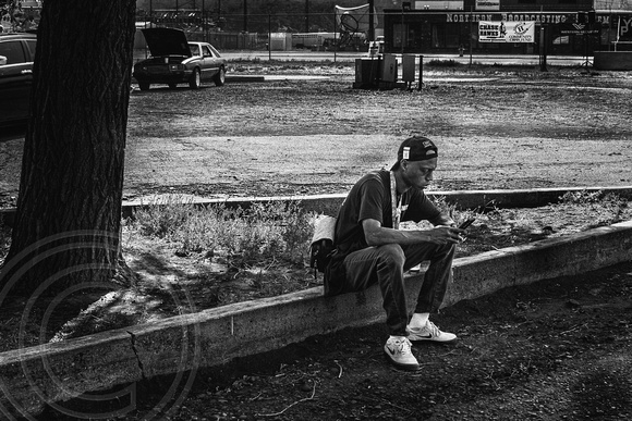 White Shoes-Street Photography-Billings Metra-9-3-2022